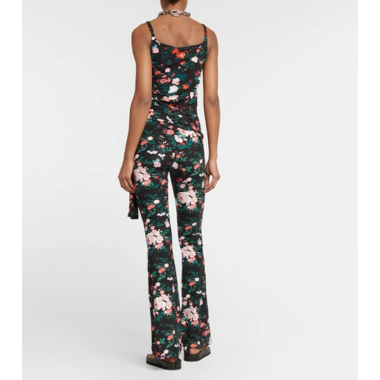 Paco Rabanne Floral High-rise Straight Pants 2 Paco Rabanne Floral High-rise Straight Pants - Image 2