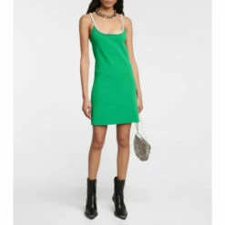 Paco Rabanne Crystal-embellished Knit Minidress -Paco Rabanne Elegant Store unnamed file 112