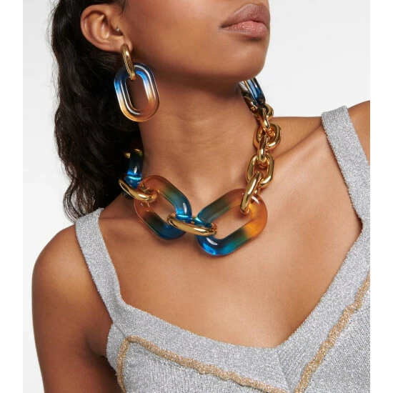 Paco Rabanne Chain-link Earrings 2 Paco Rabanne Chain-link Earrings - Image 2