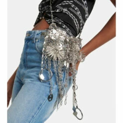 Paco Rabanne 1969 Nano Metal Shoulder Bag