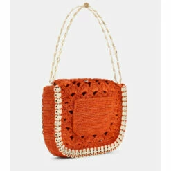 Paco Rabanne Large Embellished Raffia Shoulder Bag -Paco Rabanne Elegant Store unnamed file 154