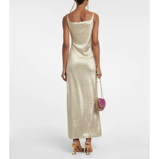 Paco Rabanne Metallic Wrap Dress 2 Paco Rabanne Metallic Wrap Dress - Image 2