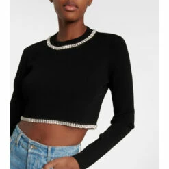 Paco Rabanne Embellished Ribbed-knit Top 6 Paco Rabanne Embellished Ribbed-knit Top -Paco Rabanne Elegant Store unnamed file 162