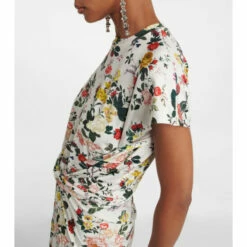 Paco Rabanne Floral Jersey Midi Dress 6 Paco Rabanne Floral Jersey Midi Dress -Paco Rabanne Elegant Store unnamed file 169