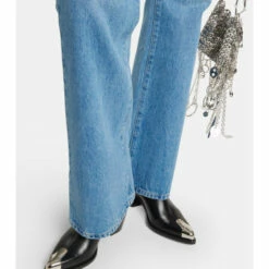 Paco Rabanne Embellished High-rise Bootcut Jeans 8 Paco Rabanne Embellished High-rise Bootcut Jeans -Paco Rabanne Elegant Store unnamed file 18