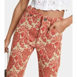 Paco Rabanne Jacquard High-rise Flared Pants -Paco Rabanne Elegant Store unnamed file 191