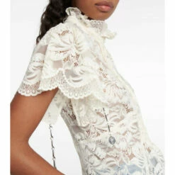 Paco Rabanne Floral Lace Blouse -Paco Rabanne Elegant Store unnamed file 225