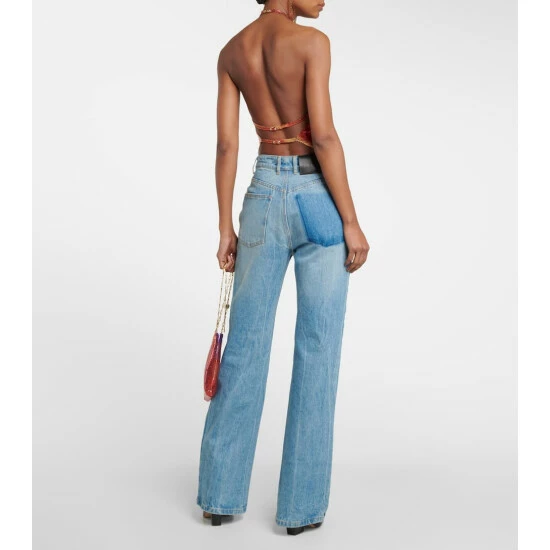 Paco Rabanne Mini Mesh Halterneck Top 2 Paco Rabanne Mini Mesh Halterneck Top - Image 2