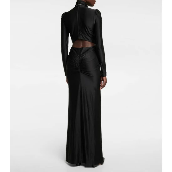 Paco Rabanne Crystal-embellished Cutout Gown 2 Paco Rabanne Crystal-embellished Cutout Gown - Image 2