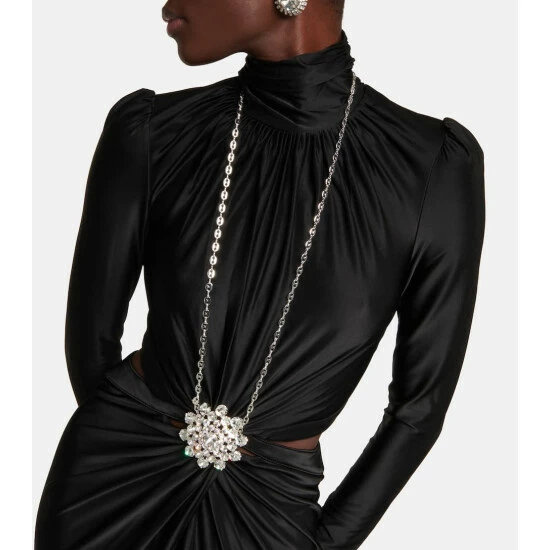 Paco Rabanne Crystal-embellished Cutout Gown 3 Paco Rabanne Crystal-embellished Cutout Gown - Image 3