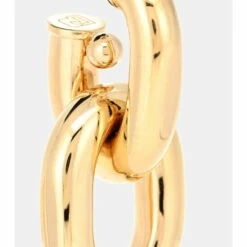 Paco Rabanne Chain Hoop Earrings 6 Paco Rabanne Chain Hoop Earrings -Paco Rabanne Elegant Store unnamed file 258