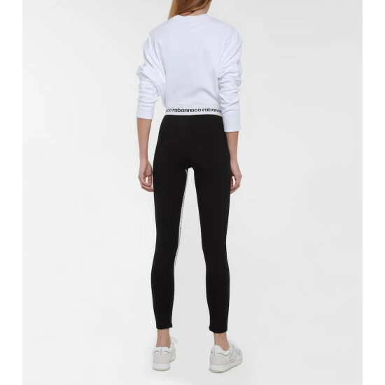 Paco Rabanne Logo Leggings 2 Paco Rabanne Logo Leggings - Image 2