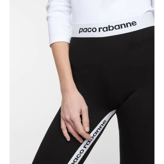 Paco Rabanne Logo Leggings 3 Paco Rabanne Logo Leggings - Image 3