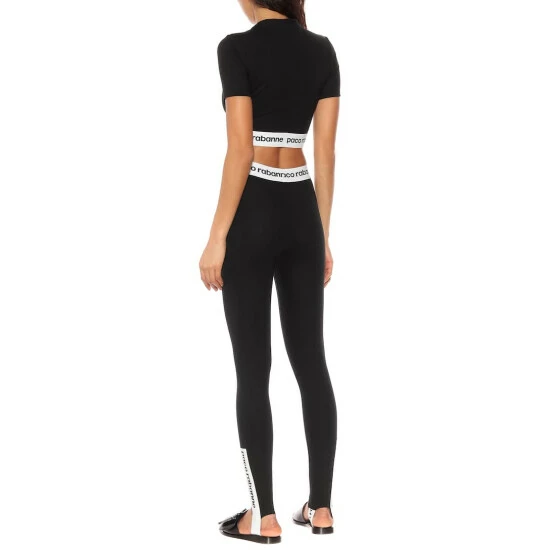 Paco Rabanne Jersey Crop Top 2 Paco Rabanne Jersey Crop Top - Image 2