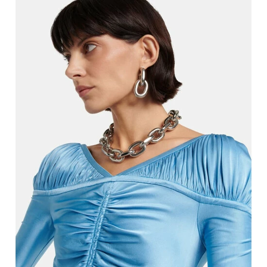 Paco Rabanne Chain Link Earrings 2 Paco Rabanne Chain Link Earrings - Image 2