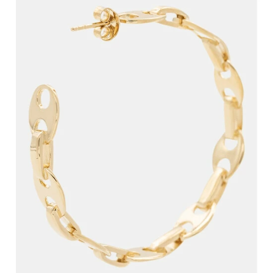 Paco Rabanne Eight Nano Hoop Earrings 4 Paco Rabanne Eight Nano Hoop Earrings - Image 4