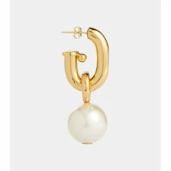 Paco Rabanne XL Link Embellished Earrings