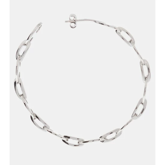 Paco Rabanne Eight Nano Hoop Earrings 1 Paco Rabanne Eight Nano Hoop Earrings