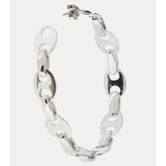 Paco Rabanne Eight Nano Hoop Earrings 4 Paco Rabanne Eight Nano Hoop Earrings - Image 4