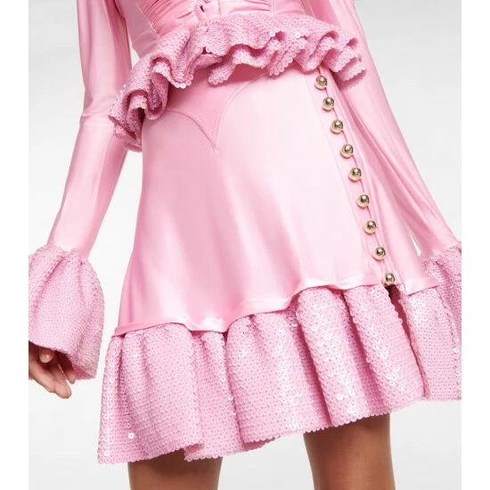 Paco Rabanne Sequined Embellished Miniskirt 3 Paco Rabanne Sequined Embellished Miniskirt - Image 3