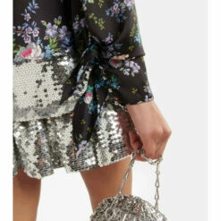 Paco Rabanne Floral Satin Blouse -Paco Rabanne Elegant Store unnamed file 332