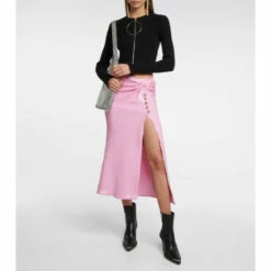 Paco Rabanne Sequined Midi Skirt