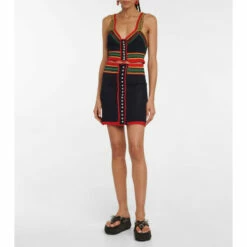 Paco Rabanne Crochet Cotton Crop Top