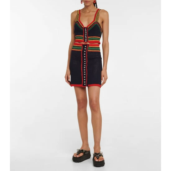 Paco Rabanne Crochet Cotton Crop Top 1 Paco Rabanne Crochet Cotton Crop Top