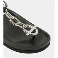 Paco Rabanne XL Link Leather Thong Sandals 9 Paco Rabanne XL Link Leather Thong Sandals -Paco Rabanne Elegant Store unnamed file 376