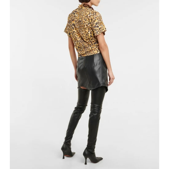 Paco Rabanne Leopard-print Cotton T-shirt 2 Paco Rabanne Leopard-print Cotton T-shirt - Image 2