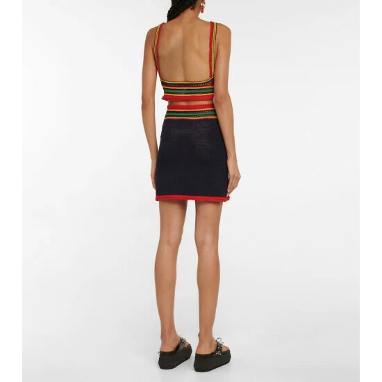 Paco Rabanne Crochet Miniskirt 2 Paco Rabanne Crochet Miniskirt - Image 2