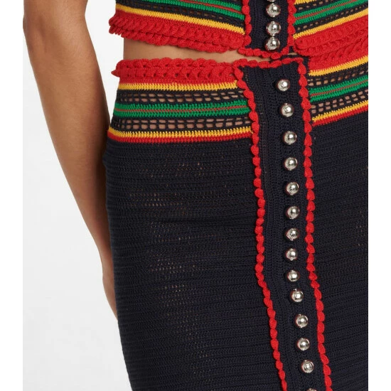 Paco Rabanne Crochet Miniskirt 3 Paco Rabanne Crochet Miniskirt - Image 3