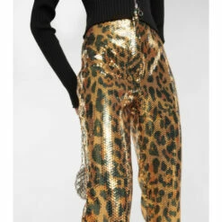 Paco Rabanne Sequined High-rise Slim Pants -Paco Rabanne Elegant Store unnamed file 424