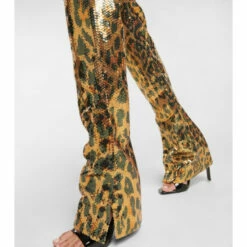 Paco Rabanne Sequined High-rise Slim Pants -Paco Rabanne Elegant Store unnamed file 425
