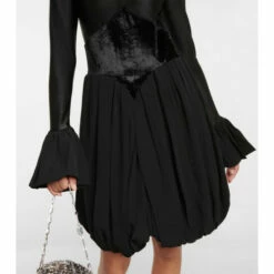 Paco Rabanne Pleated Flared Minidress -Paco Rabanne Elegant Store unnamed file 452