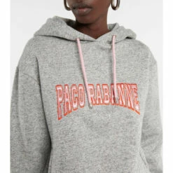 Paco Rabanne Embroidered Cotton Jersey Hoodie 5 Paco Rabanne Embroidered Cotton Jersey Hoodie -Paco Rabanne Elegant Store unnamed file 460
