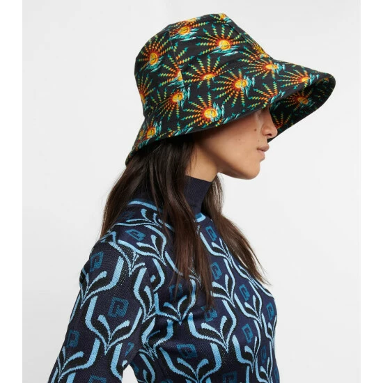 Paco Rabanne Printed Canvas Bucket Hat 2 Paco Rabanne Printed Canvas Bucket Hat - Image 2
