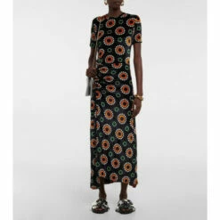 Paco Rabanne Embellished Flat Leather Sandals