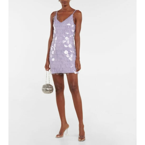 Paco Rabanne Layered Cutout Minidress 1 Paco Rabanne Layered Cutout Minidress