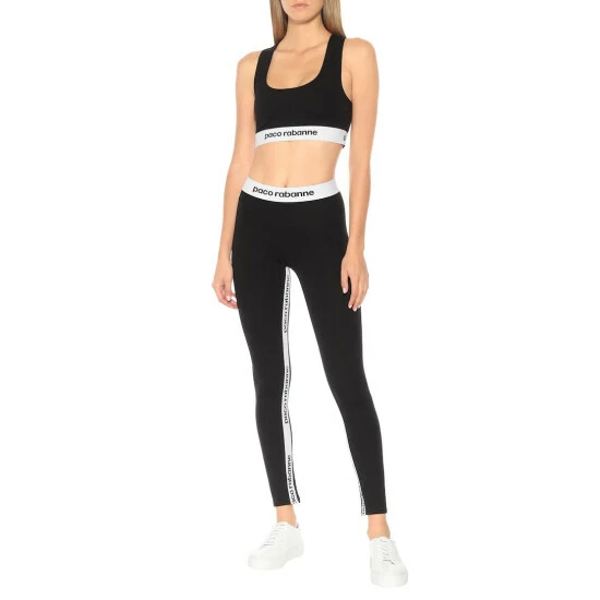 Paco Rabanne Logo Sports Bra 1 Paco Rabanne Logo Sports Bra