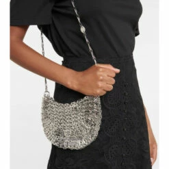Paco Rabanne 1969 Messenger Metal Shoulder Bag