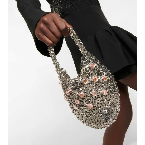 Paco Rabanne 1969 Moon Small Metal Shoulder Bag 1 Paco Rabanne 1969 Moon Small Metal Shoulder Bag