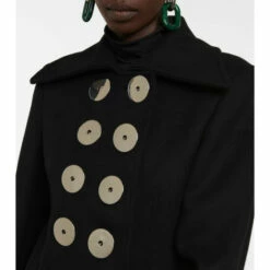 Paco Rabanne Embellished Wool-blend Coat 6 Paco Rabanne Embellished Wool-blend Coat -Paco Rabanne Elegant Store unnamed file 577