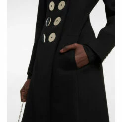 Paco Rabanne Embellished Wool-blend Coat 7 Paco Rabanne Embellished Wool-blend Coat -Paco Rabanne Elegant Store unnamed file 578
