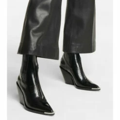 Paco Rabanne Leather Ankle Boots -Paco Rabanne Elegant Store unnamed file 588