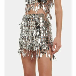 Paco Rabanne Embellished Miniskirt 5 Paco Rabanne Embellished Miniskirt -Paco Rabanne Elegant Store unnamed file 593