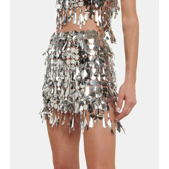 Paco Rabanne Embellished Miniskirt 3 Paco Rabanne Embellished Miniskirt - Image 3