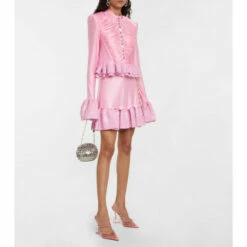 Paco Rabanne Sequined Peplum Top