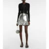 Paco Rabanne Cropped Cotton Cardigan