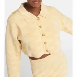 Nanushka Zefa Jacquard Cotton-blend Cardigan -Paco Rabanne Elegant Store unnamed file 641